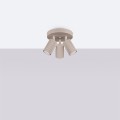 Plafon KARBON 3P taupe SL.1768 Sollux Lighting
