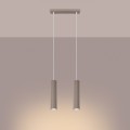 Lampa wisząca KARBON 2 taupe SL.1773 Sollux Lighting