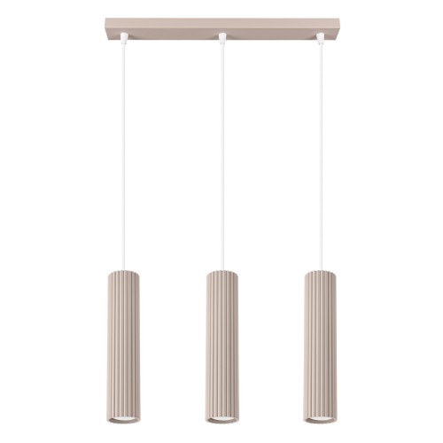 Lampa wisząca KARBON 3L taupe SL.1774 Sollux Lighting