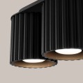 Plafon AURA 2 czarny GU10 SL.1785 Sollux Lighting