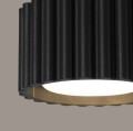 Plafon AURA 1 czarny Gx53 SL.1787 Sollux Lighting
