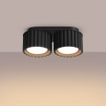 Plafon AURA 2 czarny Gx53 SL.1788 Sollux Lighting