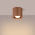 Plafon AURA 1 mocca GU10 SL.1804 Sollux Lighting