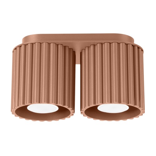 Plafon AURA 2 mocca GU10 SL.1805 Sollux Lighting
