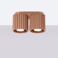 Plafon AURA 2 mocca GU10 SL.1805 Sollux Lighting