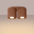 Plafon AURA 2 mocca GU10 SL.1805 Sollux Lighting