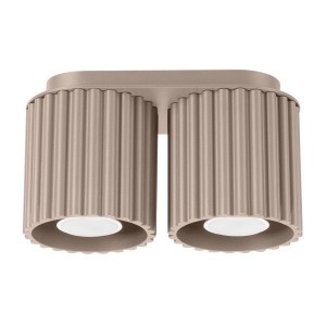 Plafon AURA 2 taupe GU10 SL.1815 Sollux Lighting