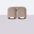 Plafon AURA 2 taupe GU10 SL.1815 Sollux Lighting