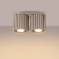 Plafon AURA 2 taupe GU10 SL.1815 Sollux Lighting