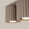 Plafon AURA 2 taupe GU10 SL.1815 Sollux Lighting