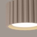 Plafon AURA 1 taupe Gx53 SL.1817 Sollux Lighting