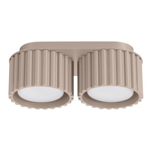 Plafon AURA 2 taupe Gx53 SL.1818 Sollux Lighting