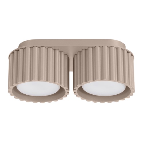 Plafon AURA 2 taupe Gx53 SL.1818 Sollux Lighting