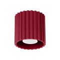 Plafon AURA 1 burgund GU10 SL.1819 Sollux Lighting