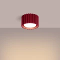 Plafon AURA 1 burgund Gx53 SL.1822 Sollux Lighting