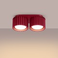 Plafon AURA 2 burgund Gx53 SL.1823 Sollux Lighting