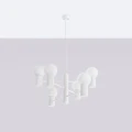 Żyrandol HALO 6 biały SL.1829 Sollux Lighting