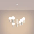 Żyrandol HALO 6 biały SL.1829 Sollux Lighting