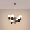 Żyrandol HALO 6 czarny SL.1830 Sollux Lighting