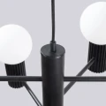 Żyrandol HALO 6 czarny SL.1830 Sollux Lighting