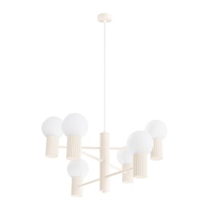 Żyrandol HALO 6 beżowy SL.1831 Sollux Lighting