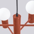 Żyrandol HALO 6 ochra czerwona SL.1833 Sollux Lighting