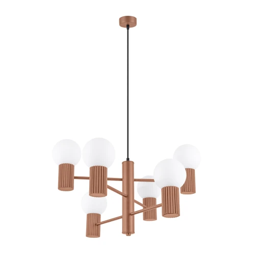 Żyrandol HALO 6 mocca SL.1834 Sollux Lighting