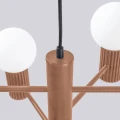 Żyrandol HALO 6 mocca SL.1834 Sollux Lighting