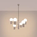 Żyrandol HALO 6 taupe SL.1836 Sollux Lighting