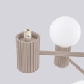Żyrandol HALO 6 taupe SL.1836 Sollux Lighting