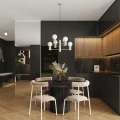 Żyrandol HALO 6 taupe SL.1836 Sollux Lighting