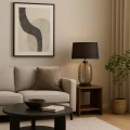 Lampa stołowa Amur dymna 1xE27 LP-919/1T smoked Light Prestige