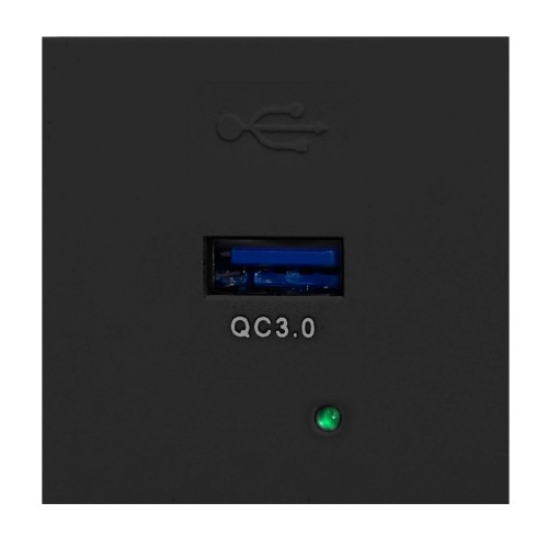 Port modułowy czarny gniazdo USB quick charge OR-GM-9010/B/USBQ Orno