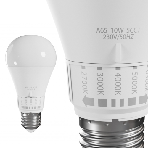 Żarówka LED 13W 1100lm gwint E27 5CCT zmienna barwa światła