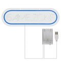 Neon LED napis GAME ZONE wymiary 42,5x13,7cm zasilanie bateryjne lub USB