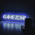 Neon LED napis GAME ZONE wymiary 42,5x13,7cm zasilanie bateryjne lub USB