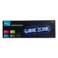 Neon LED napis GAME ZONE wymiary 42,5x13,7cm zasilanie bateryjne lub USB