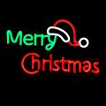Neon LED napis MERRY CHRISTMAS wymiary 40 x 24 cm zasilanie abteryjne lub USB