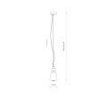 Lampy wiszące CERAMIC LED 11702 Nowodvorski