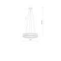 Żyrandol LUXORA LED 11705 Nowodvorski