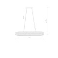 Żyrandol LUXORA LED 11707 Nowodvorski