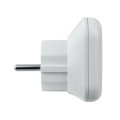 Adapter podróżny biały wtyczka Europejska 