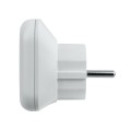 Adapter podróżny biały wtyczka Europejska 
