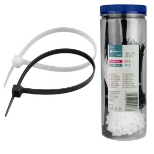 Opaski zaciskowe trytytki 100 / 200 mm zestaw 400 szt.