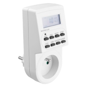 Programator czasowy cyfrowy 230V akumulator NiMH