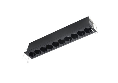 Oczko sufitowe TETRIS 10 GIPS 20W CCT DIMM BK AZ6278 AZzardo