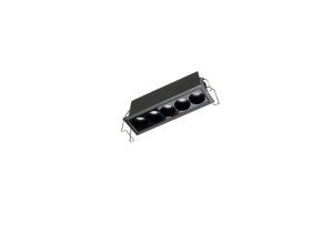 Oczko sufitowe TETRIS 5 GIPS 10W CCT DIMM BK AZ6276 AZzardo