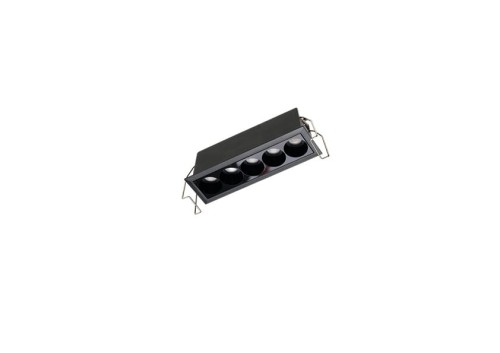 Oczko sufitowe TETRIS 5 GIPS 10W CCT DIMM BK AZ6276 AZzardo