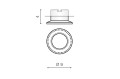 Oczko ADAMO MIDST CHROME AZ2740 AZzardo