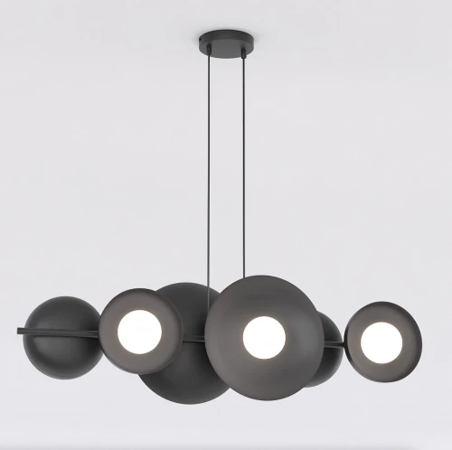 Lampa wisząca VOLUM 6 BLACK 1482/6 EMIBIG